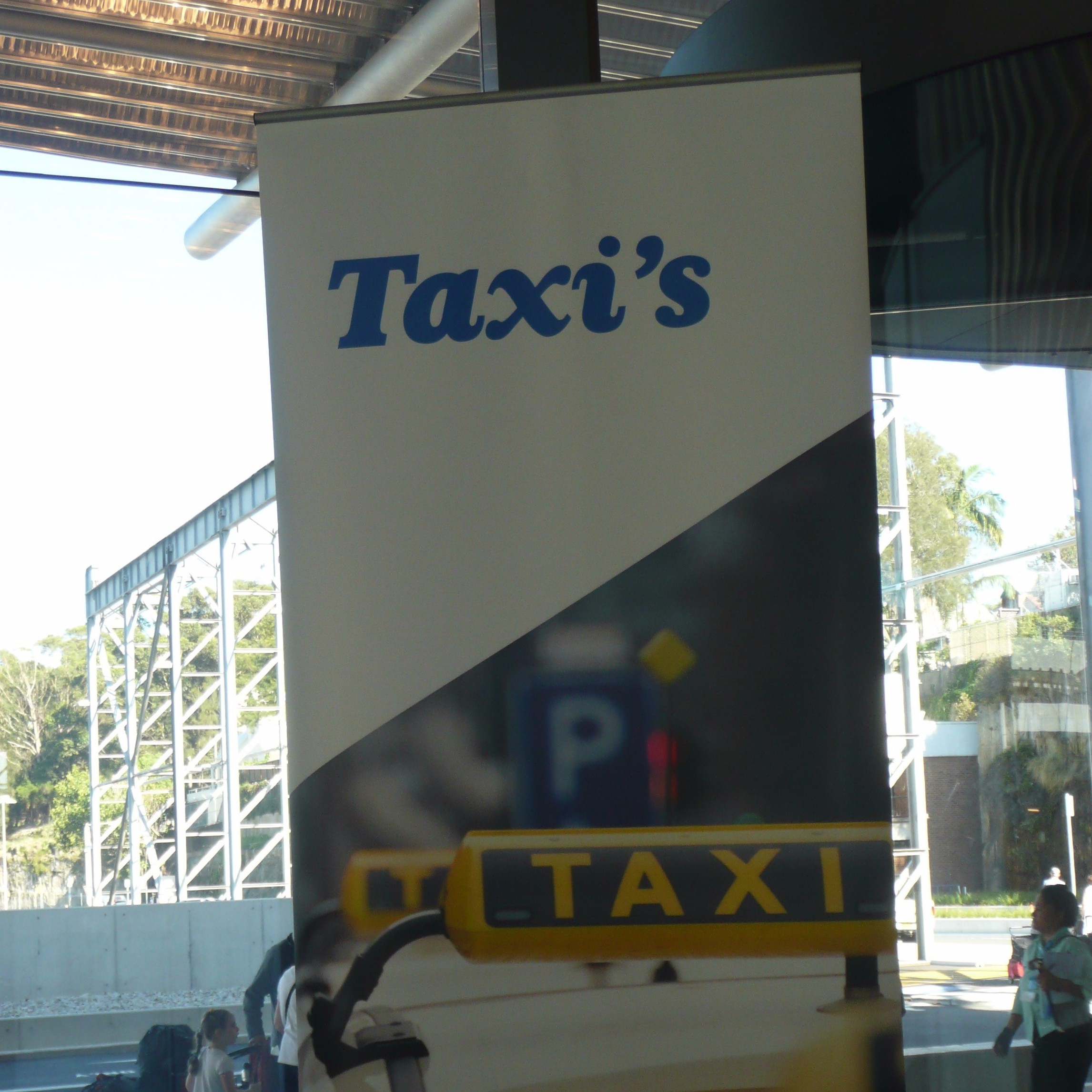 Sign with spelling error