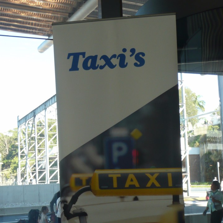 Sign with spelling error